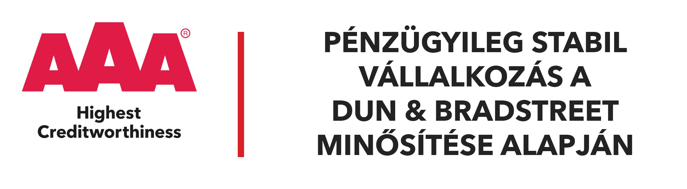 Dun & Bradstreet tanusitvany