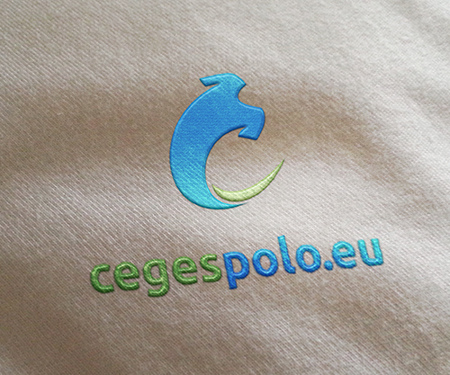 Logó hímzés